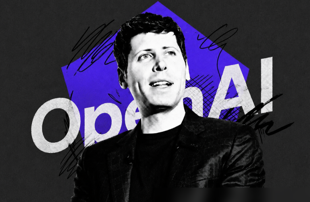 OpenAI共同創設者兼CEOのサム・アルトマン。画像はAIで処理済み