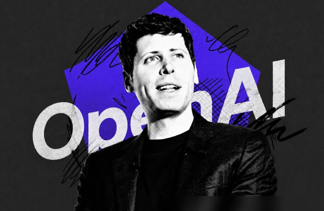 OpenAI共同創設者兼CEOのサム・アルトマン。画像はAIで処理済み